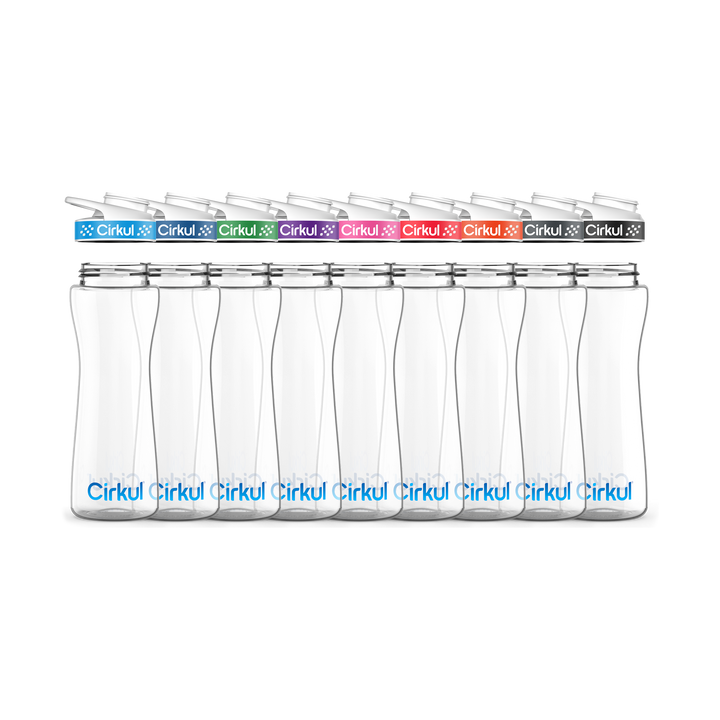 22oz. Plastic Bottle & Comfort Grip Lid J9